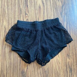 Popflex black shorts